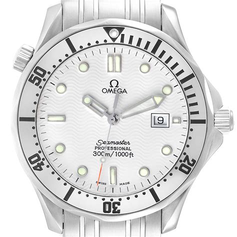 Omega Seamaster white dial white